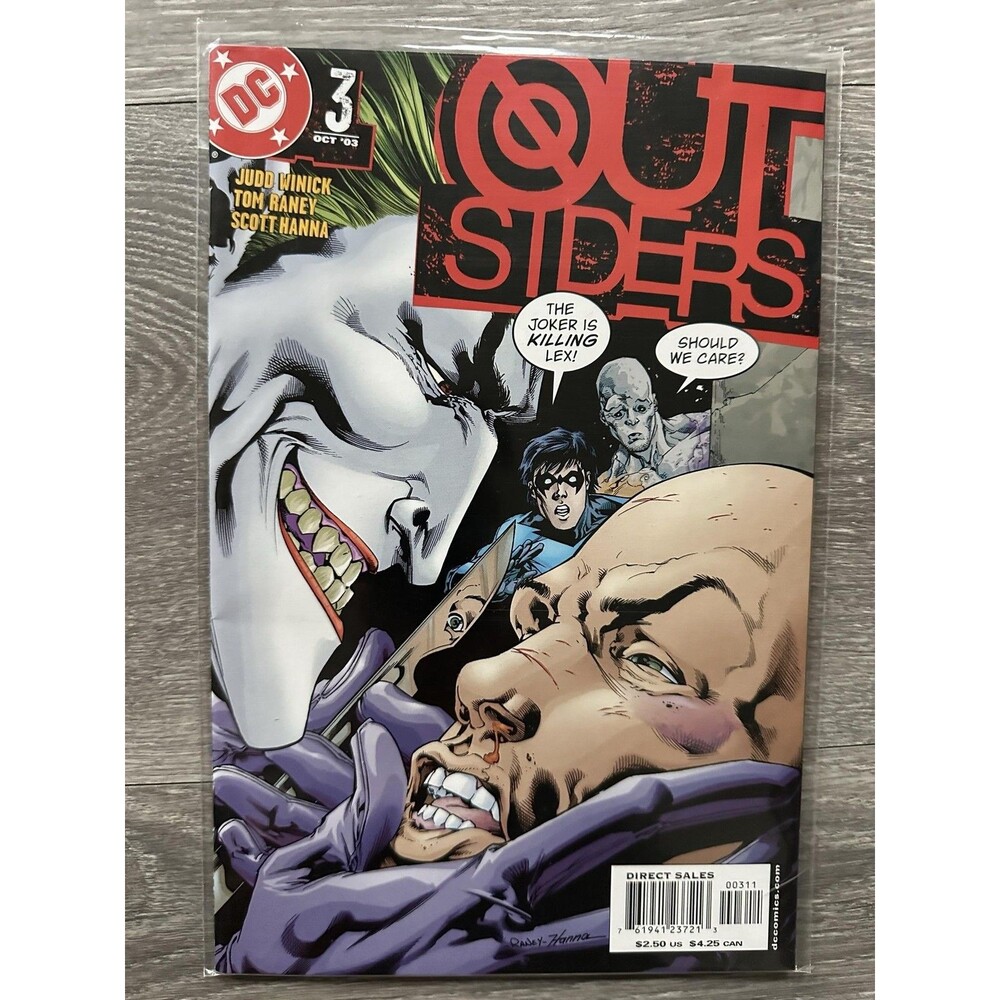 DC Outsiders #3 Single Issue Comic 2003 Jo Lex Luthor Judd Winick Raney Color
